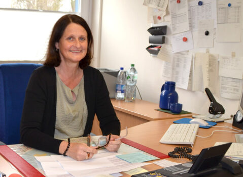 Die Schulleiterin Frau Gohlke stellt sich vor