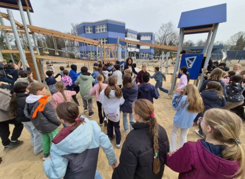 Einweihung unserer neuen Spielgeräte